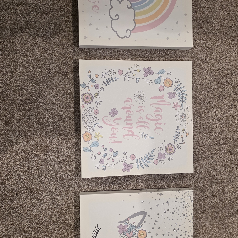 Unicorn canvas pictures